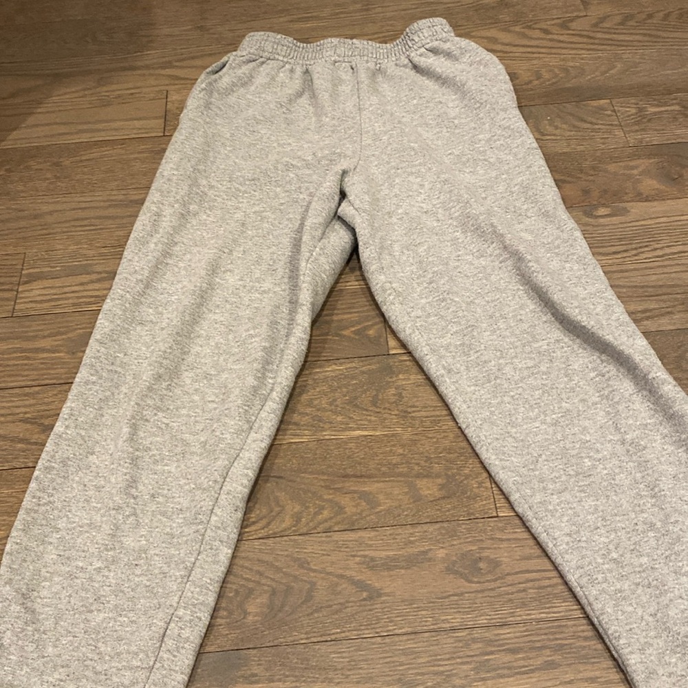 Girls 10-12y gray sweatpants
